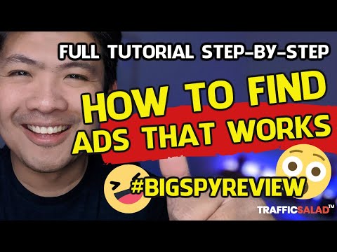 BigSpy Review - How To Spy on Your Competitor's Ads | Facebook Ads Tutorial For Beginners , Ecom etc