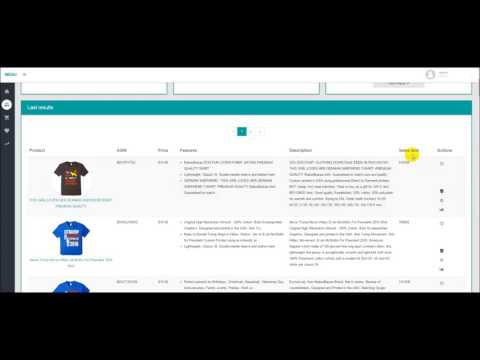 Merch Informer (Merch by Amazon Software) - Merchant/Brand Search Module Overview