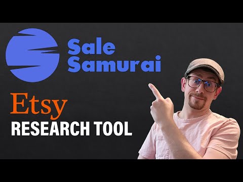 Sale Samurai Etsy Research Tool 2021 Demo & Tips