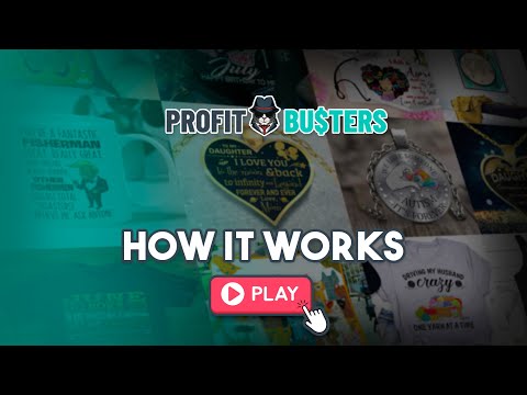 ProfitBusters - The Best Print On Demand Tool (Find Winners and Download Designs for Your POD Store)