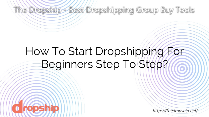 How To Start Dropshipping For Beginners Step To Step?